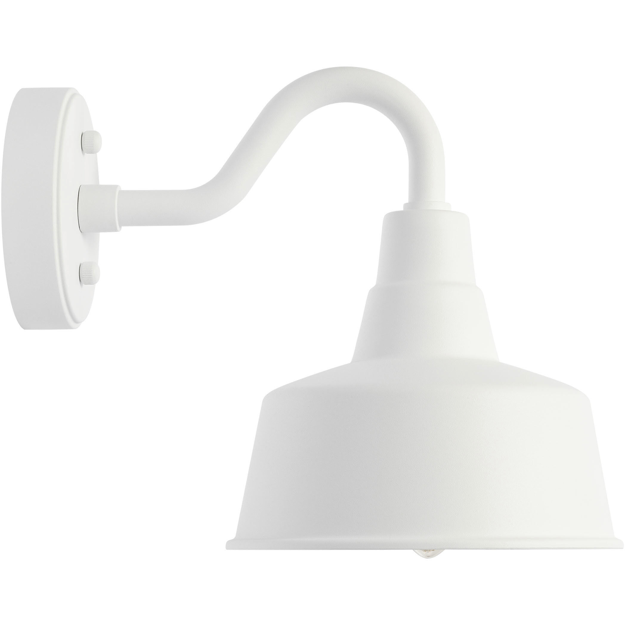 Sean Lavin Barn Light 1 Light 10 inch Outdoor Textured White Outdoor Wall Lantern