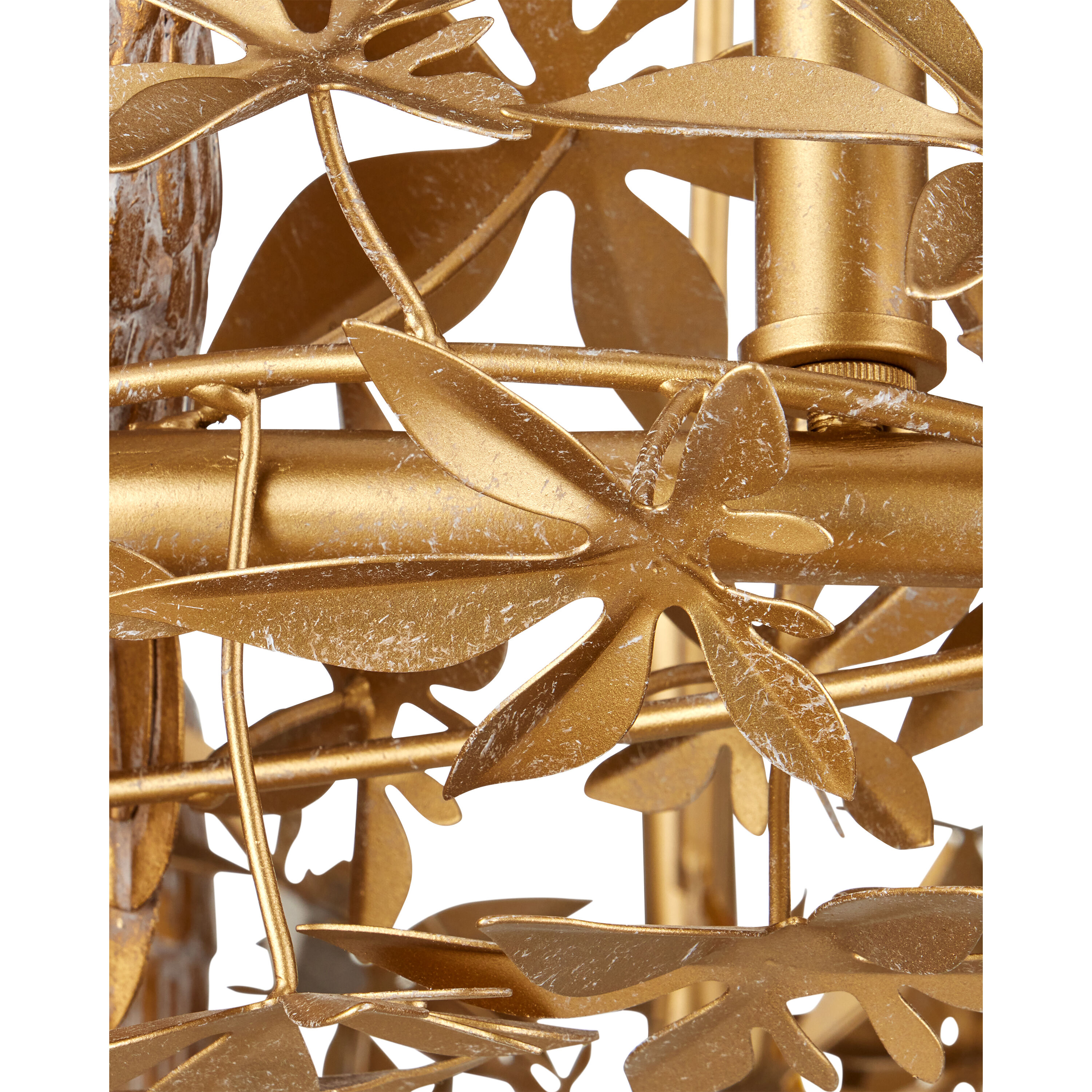 Aviary 12 Light 43.25 inch Swedish Gold Two-Tier Chandelier Ceiling Light