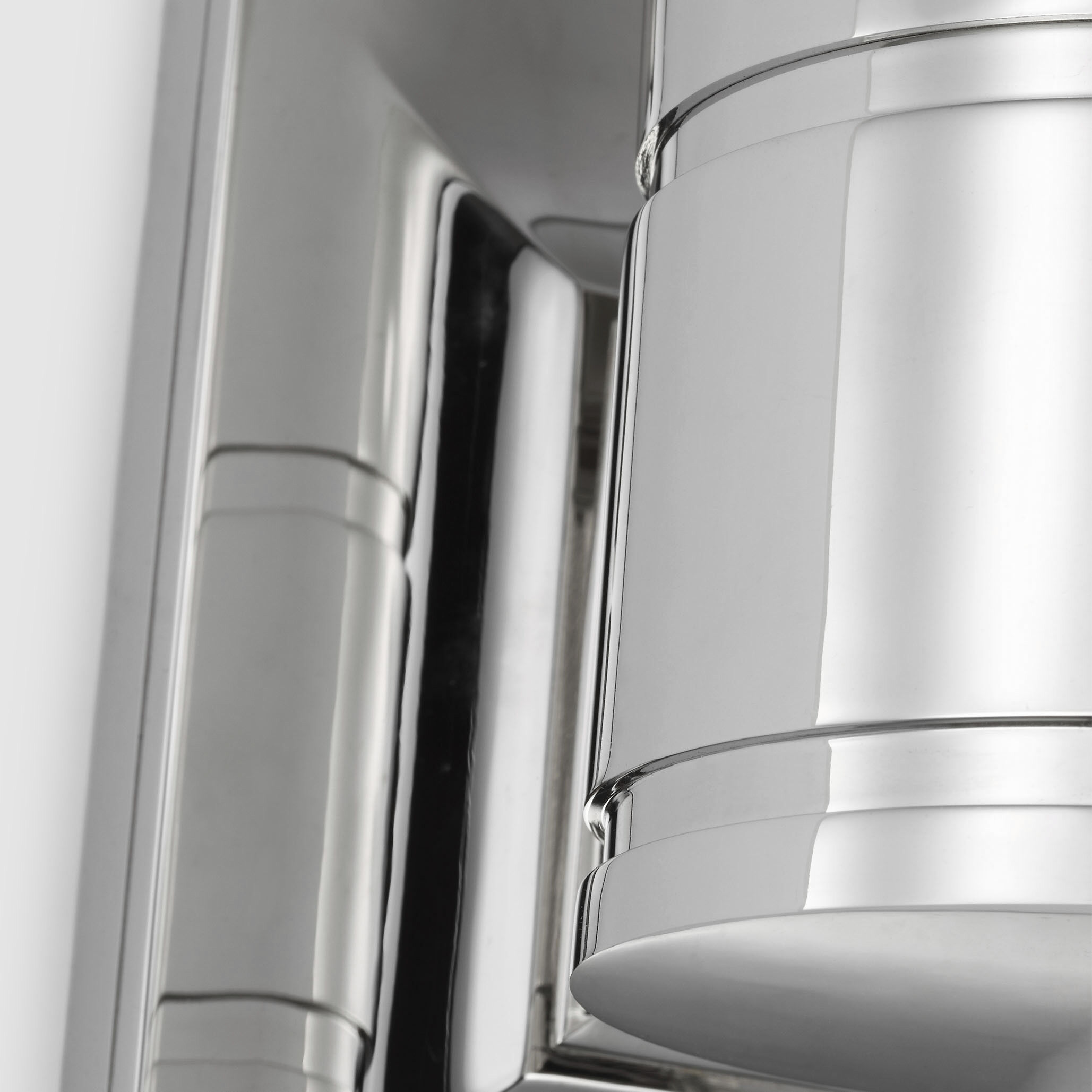 Chapman & Myers Provo LED 4.5 inch Polished Nickel Canister Wall Light