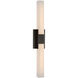 Kelly Wearstler Covet LED 4.5 inch Bronze Double Bath Light Wall Light