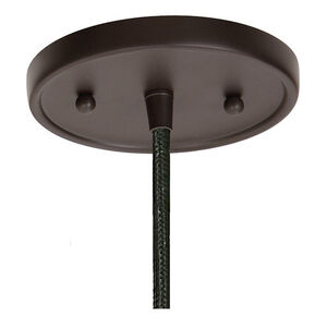 Grand Central 1 Light 7 inch Oil Rubbed Bronze Pendant Ceiling Light