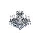 Canada 19 Light 40 inch Black Chandelier Ceiling Light