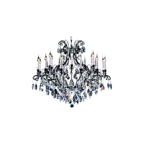 Canada 19 Light 40 inch Black Chandelier Ceiling Light