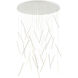 Chute LED 50 inch White Multi-Pendant Ceiling Light