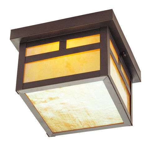 Montclair Mission 1 Light 8 inch Bronze Outdoor Ceiling Mount