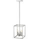 Cobar 4 Light 10 inch Satin Nickel Pendant Ceiling Light
