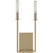 Hannasville 2 Light 7.00 inch Wall Sconce