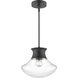 Alora Mood Marcel 1 Light 10.25 inch Matte Black Pendant Ceiling Light