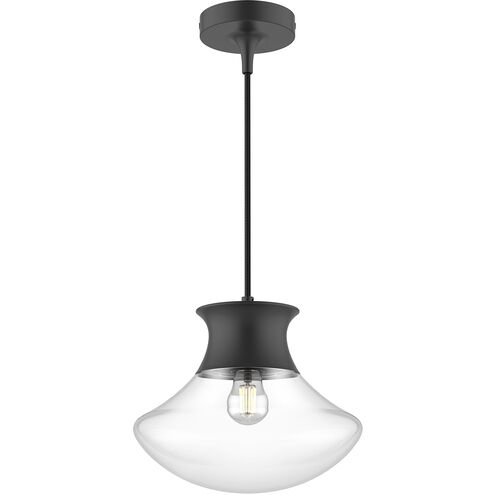Alora Mood Marcel 1 Light 10.25 inch Matte Black Pendant Ceiling Light