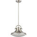 Urbanite 1 Light 13 inch Satin Nickel Pendant Ceiling Light