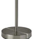 Cyrus 68.5 inch 12 watt Brushed Steel Floor Lamp Portable Light