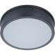 Fenn LED 13 inch Flat Black Flushmount Ceiling Light