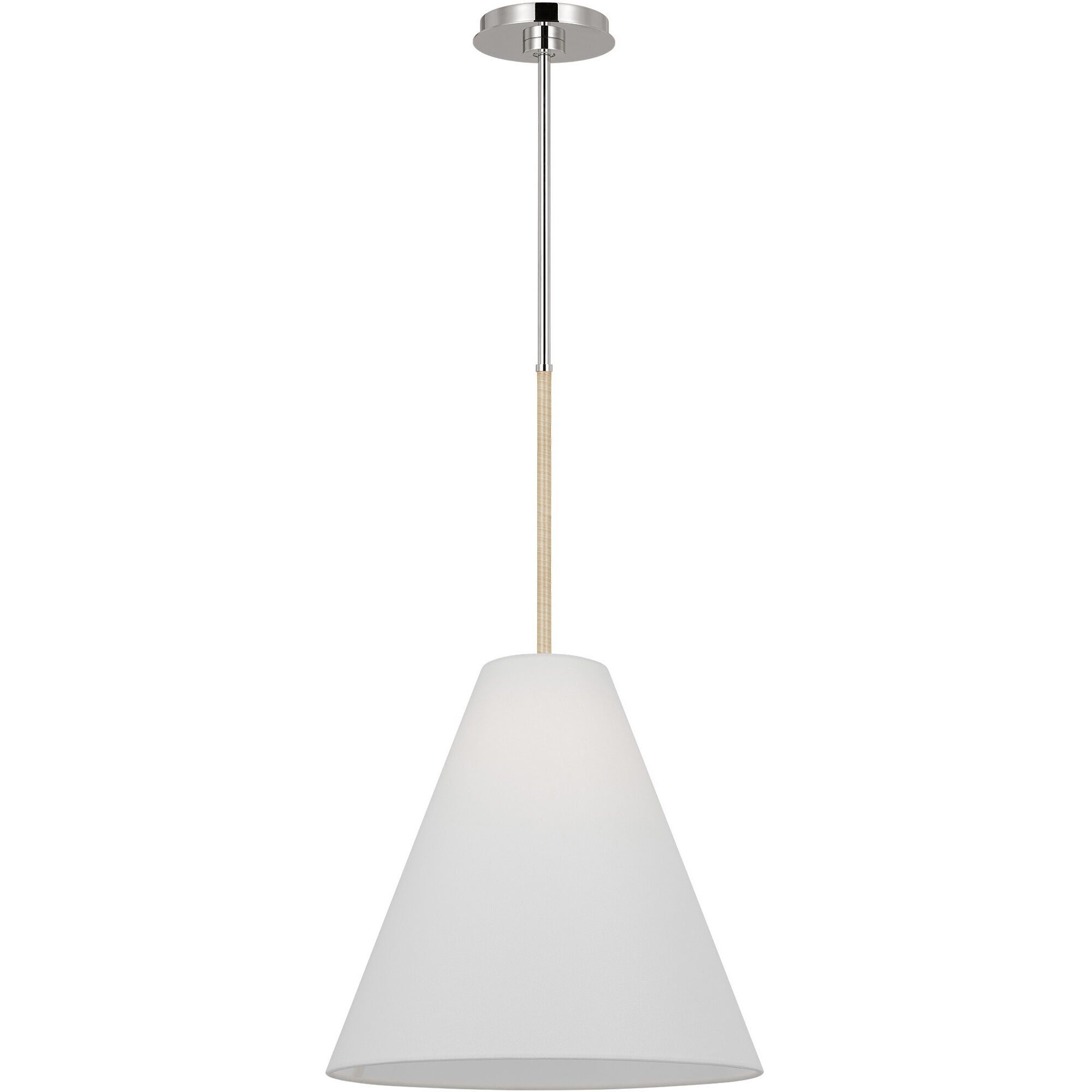AERIN Remy Pendant Ceiling Light in Polished Nickel