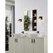 Valentin 1 Light 6 inch Matte Black Vanity Light Wall Light