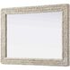 Marlowe 42 X 30 inch Linen White Mirror