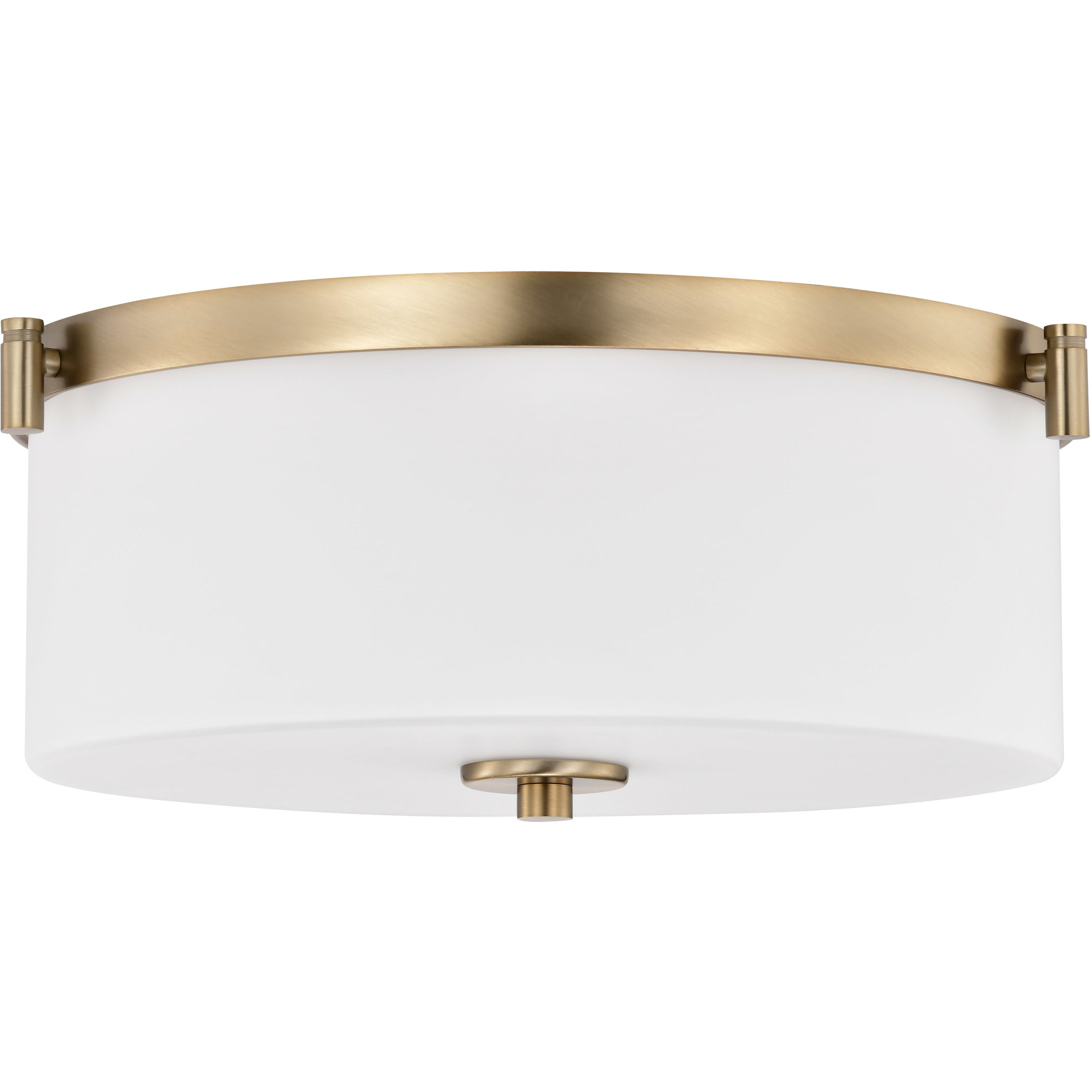 Liam 16.63 inch Burnished Brass Flush Mount Ceiling Light