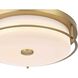 Kolson 1 Light 16 inch Satin Gold Flush Mount Ceiling Light