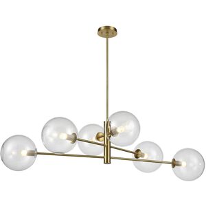 Courcelette 6 Light 21.75 inch Island Light