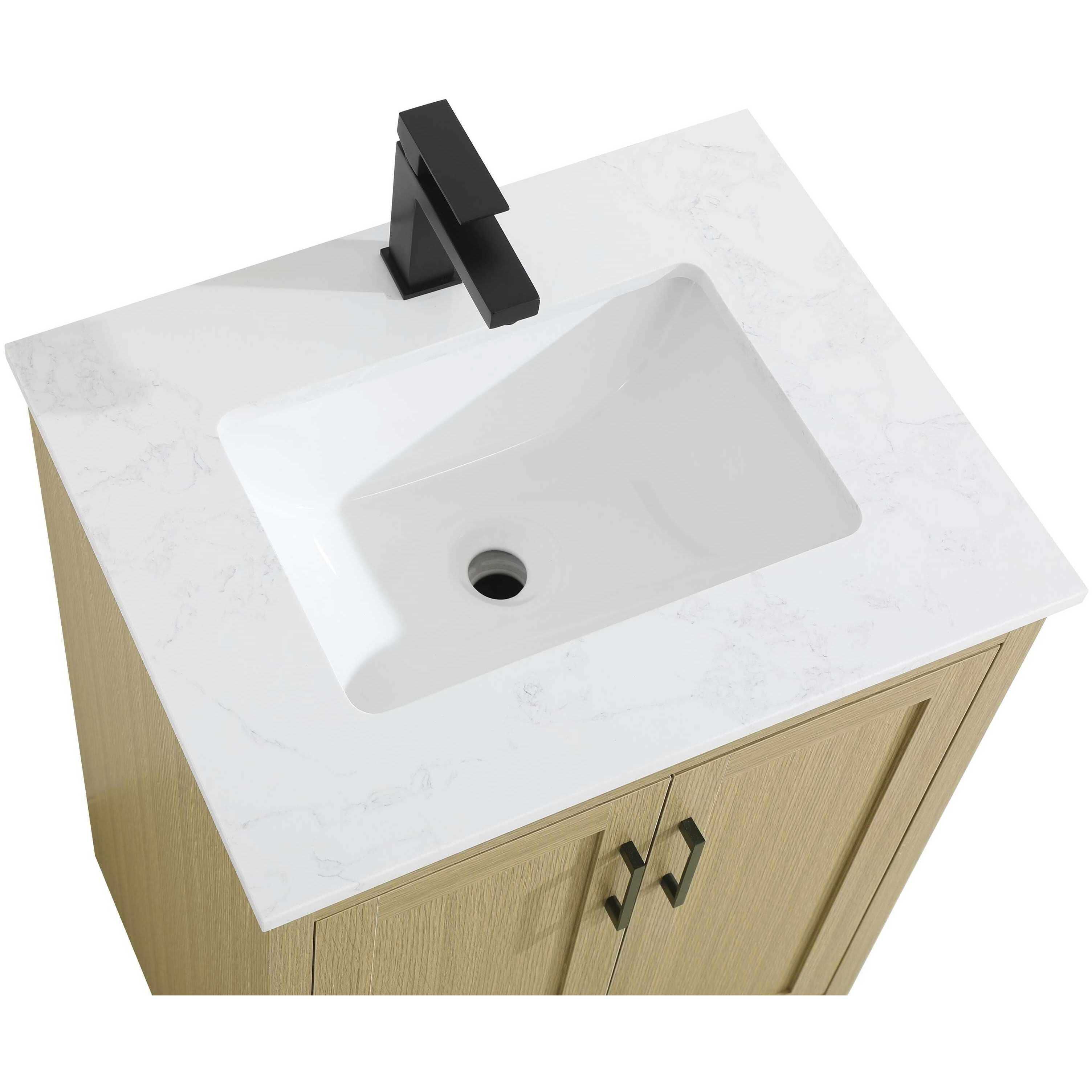 Finnley 24 X 34 inch Honey Brown Bathroom Vanity Cabinet