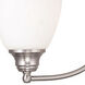 Somerville 3 Light 23 inch Brushed Nickel Vanity Sconce Wall Light