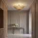 Christiane Lemieux Dorelle 4 Light 28 inch Gild Flush Mount Ceiling Light