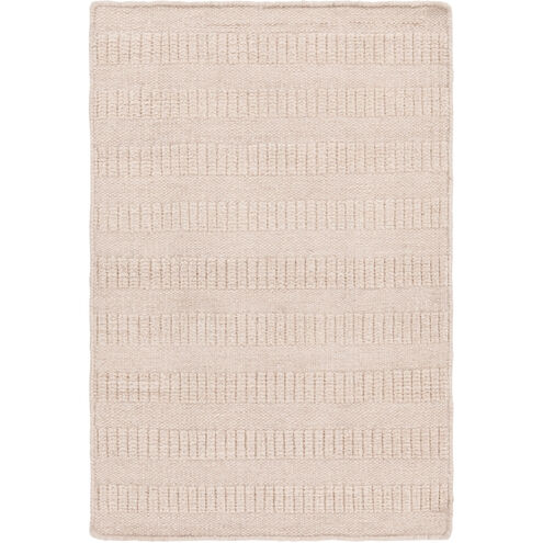 Bahama 36 X 24 inch Neutral Area Rug, Wool