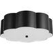 Alora Mood Blossom 3 Light 14.13 inch Matte Black Flush Mount Ceiling Light