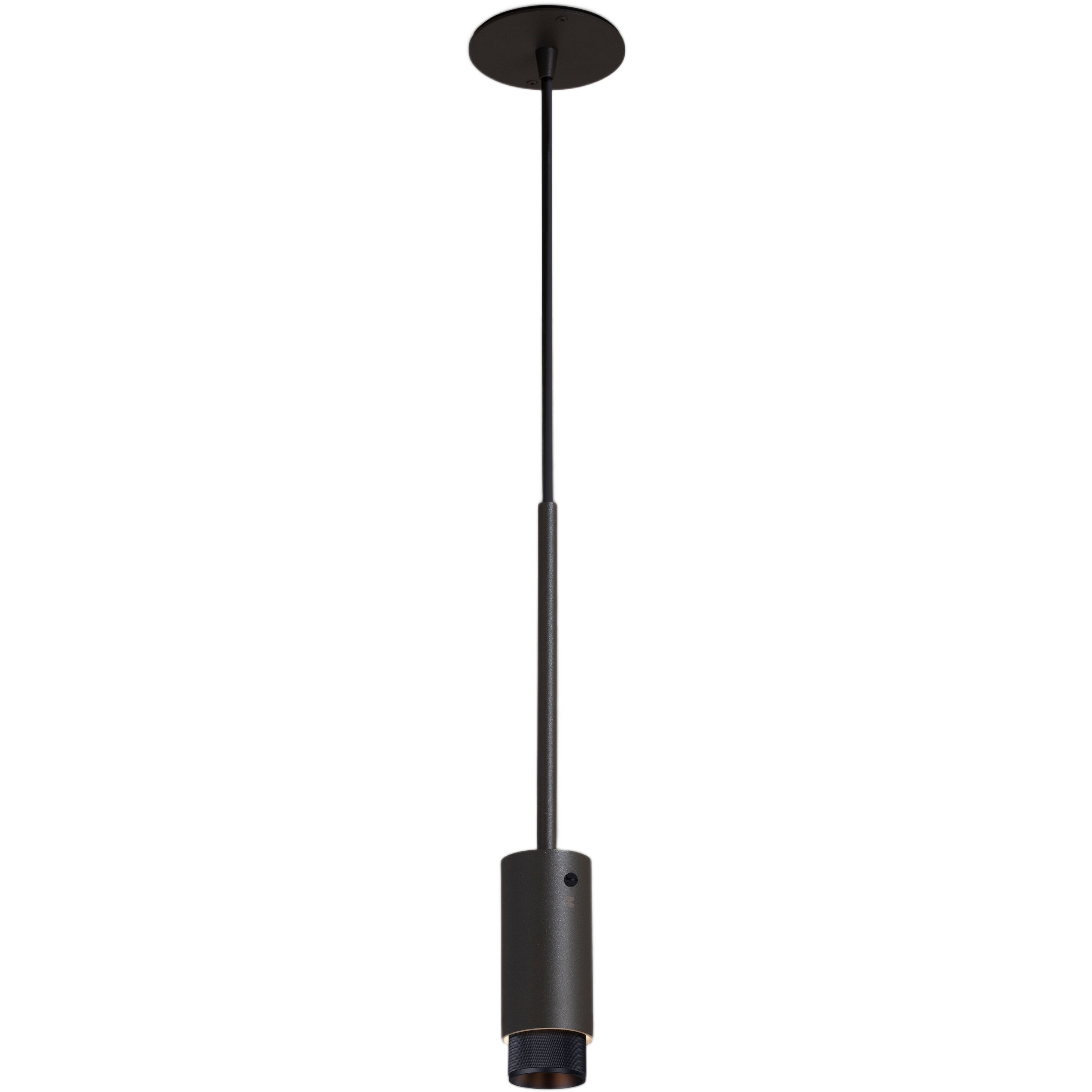 Exhaust Pendant 1 Light 110-120 Graphite / Black Spotlight Ceiling Light
