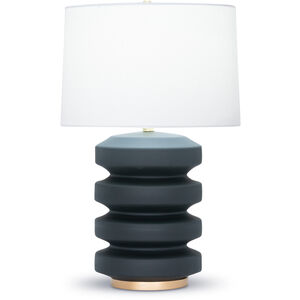 Ruth 26.5 inch 150.00 watt Black Matte Table Lamp Portable Light