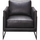 Luxley Black Club Chair