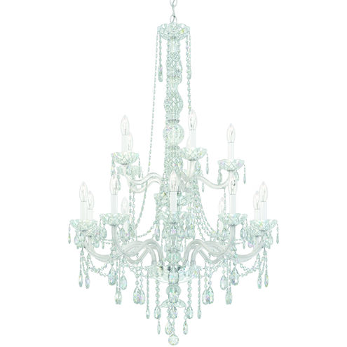 Arlington 15 Light 32 inch Polished Silver Chandelier Ceiling Light