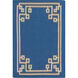 Alameda 36 X 24 inch Navy, Khaki, Taupe Rug