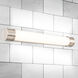 Mercer LED 34 inch Brushed Nickel Bath Vanity & Wall Light, dweLED