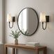 Cameron 1 Light 5 inch Matte Black Wall Sconce Wall Light, Essentials