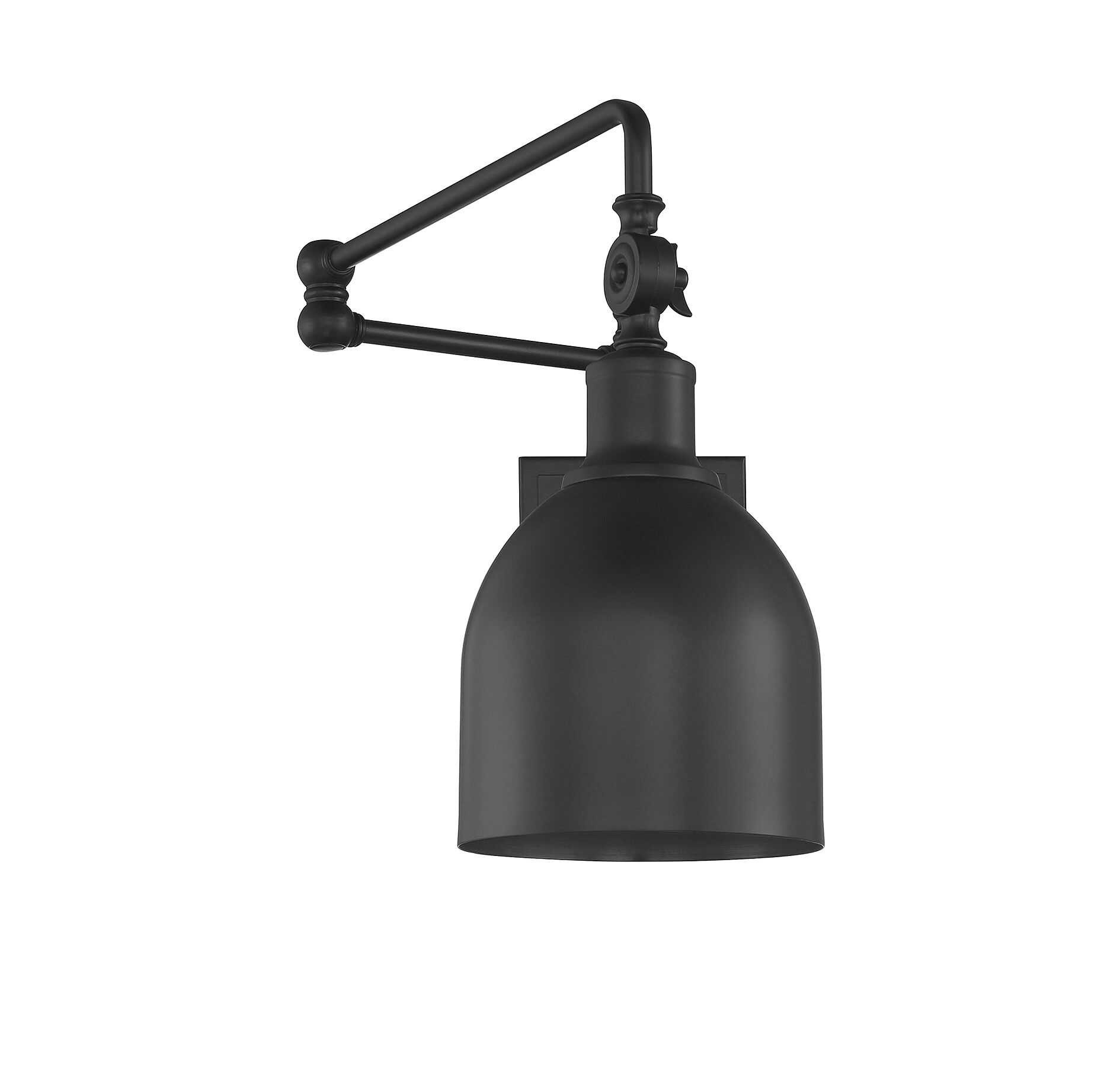 Black adjustable wall sconce shop
