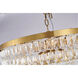 Canada 27 Light 32 inch Gold Chandelier Ceiling Light