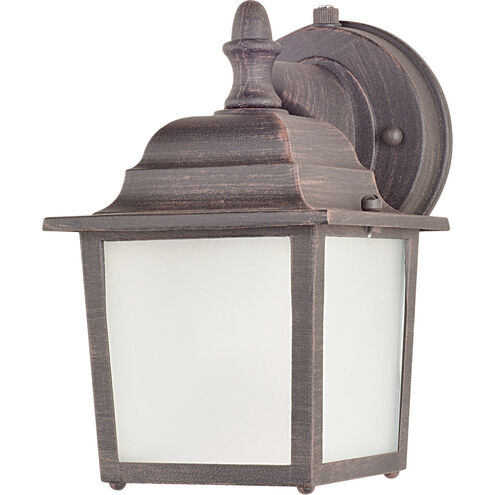 Builder Cast LED E26 LED 9 inch Rust Patina Outdoor Wall Mount