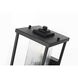 Dover 1 Light 11.5 inch Black Outdoor Wall Sconce