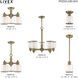 Middlebush 3 Light 16 inch Antique Brass Convertible Mini Chandelier/Ceiling Mount Ceiling Light