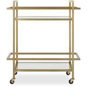 Erena Brass Bar Cart