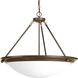 Tucker 4 Light 27.38 inch Antique Bronze Foyer Pendant Ceiling Light