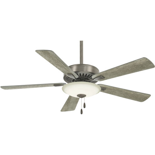 Contractor Uni-Pack 52 inch Burnished Nickel with Savannah Gray Blades Ceiling Fan