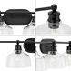 Singleton 4 Light 36 inch Matte Black Bath Vanity Wall Light