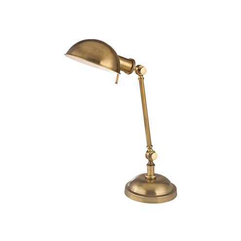 Girard 19.5 inch 60.00 watt Vintage Brass Table Lamp Portable Light