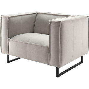 Dylan Light Gray / Black Accent Chairs
