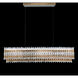 Tahitian LED 48 inch Heirloom Gold Linear Pendant Ceiling Light, Schonbek Signature