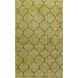Zahra 102 X 66 inch Olive, Black Rug