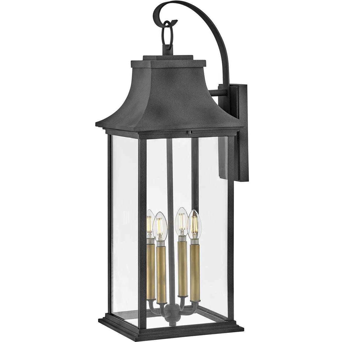 Heritage Adair 4 Light 10.50 inch Outdoor Wall Light