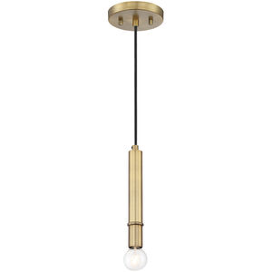 Emmett 1 Light 1 inch Old Satin Brass Mini Pendant Ceiling Light