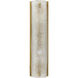 Moet Rounded 2 Light 4 inch Antique Brass Wall Sconce Wall Light